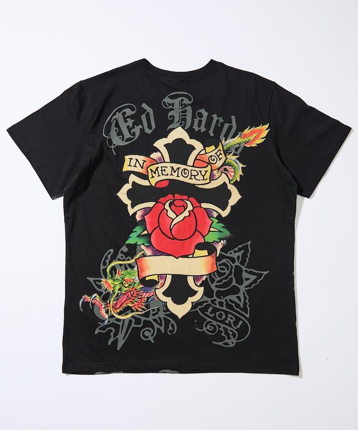 水鑽裝飾 CLR RHINESTONE-ED HARDY SS TEE 短袖T恤