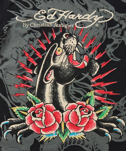 DAMAGE-ED HARDY SS TEE 短袖T恤