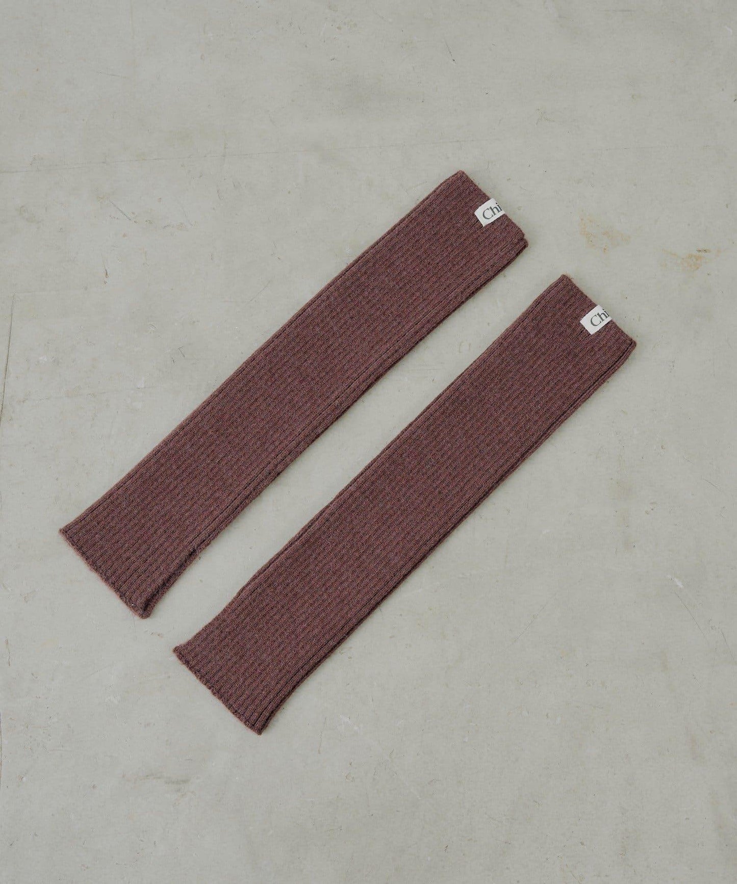 帶名字標籤羅紋護腿襪