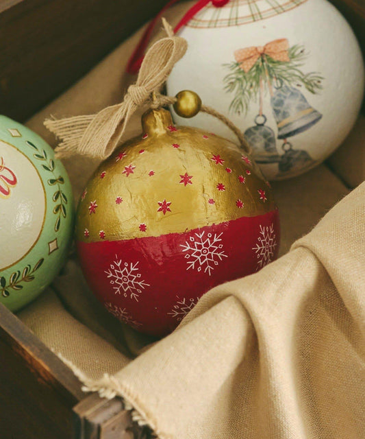 拼色球形裝飾掛件/聖誕集市