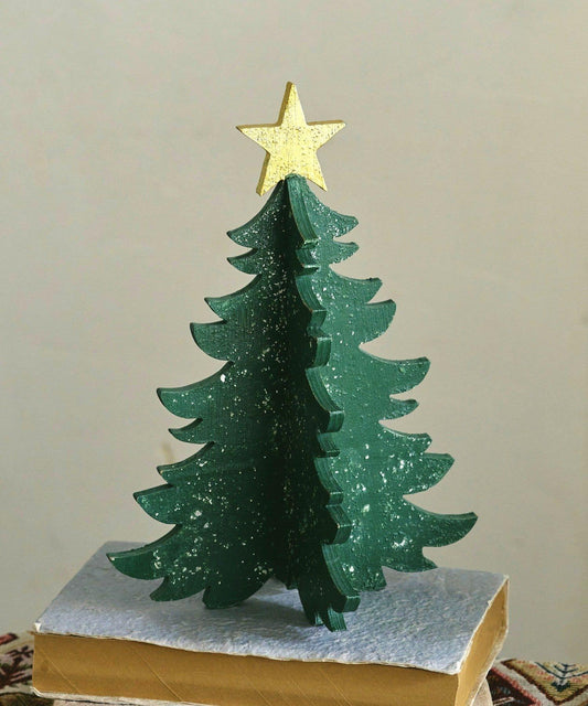 ツリーオブジェ/クリスマスフリーマーケット 聖誕樹裝飾擺件/聖誕跳蚤市場