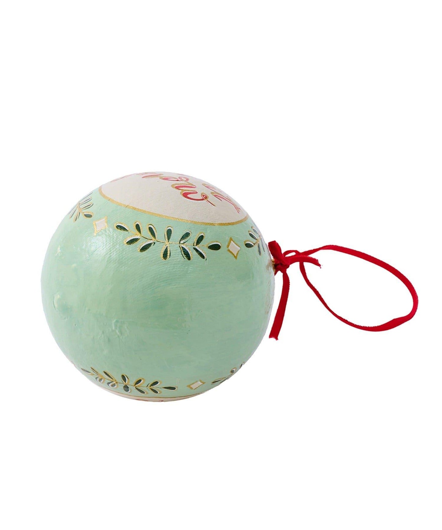 植物風格球形裝飾/聖誕集市