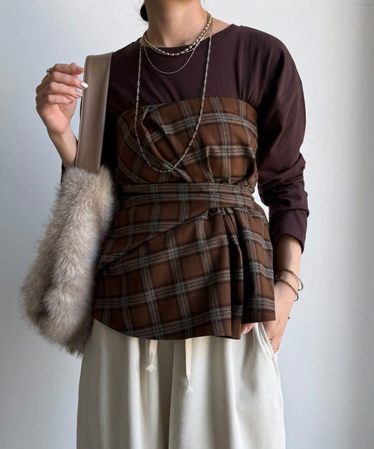 保暖寬鬆長袖T恤