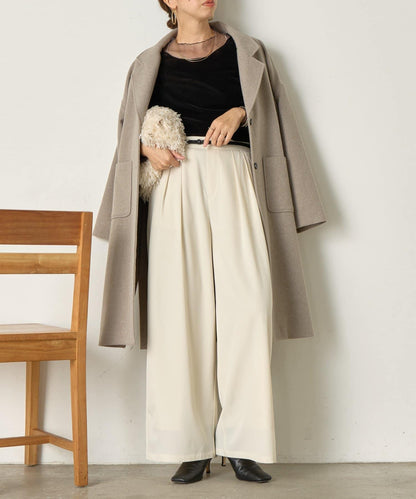 羊毛長款大衣
