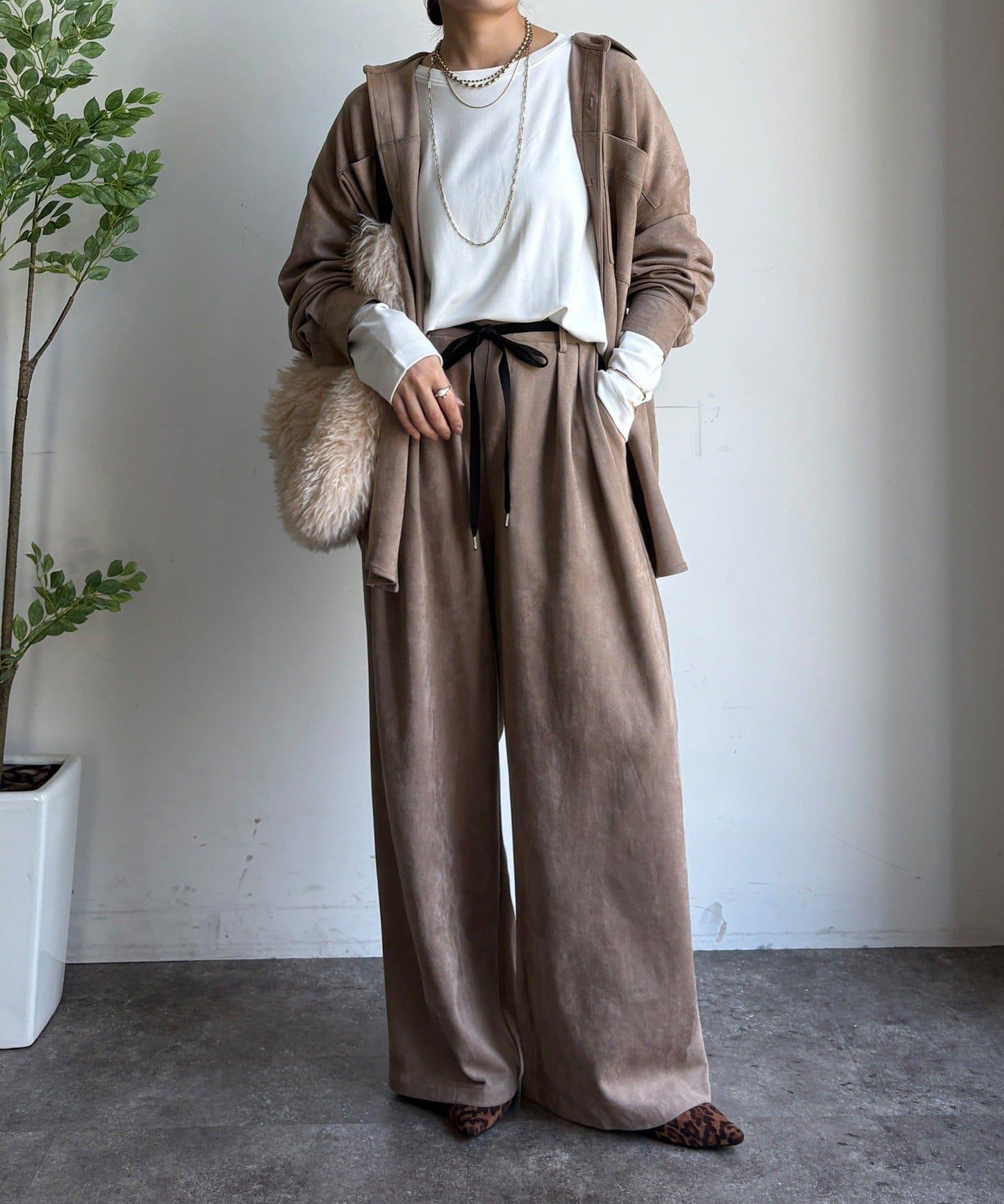 保暖寬鬆長袖T恤