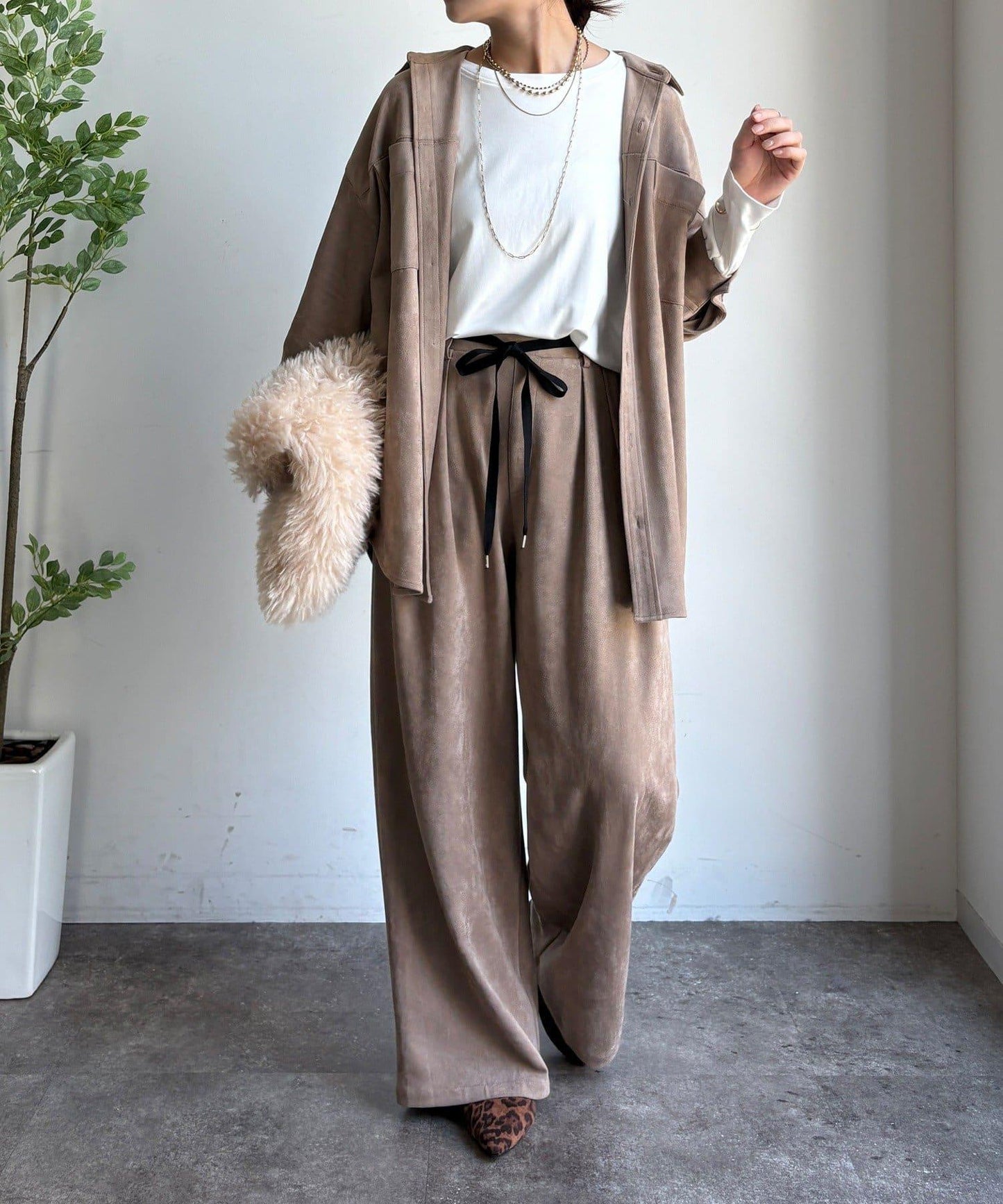 保暖寬鬆長袖T恤