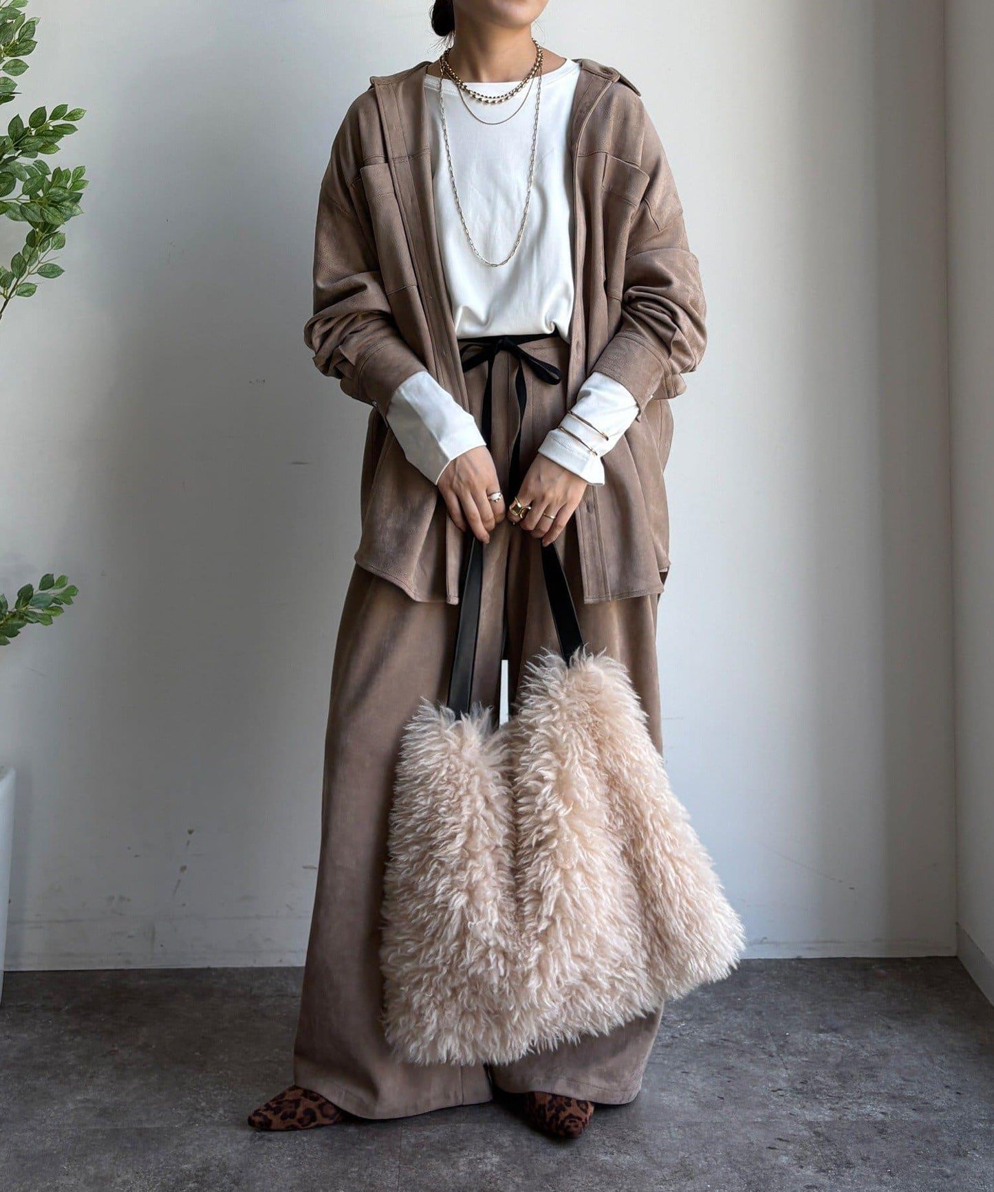 保暖寬鬆長袖T恤