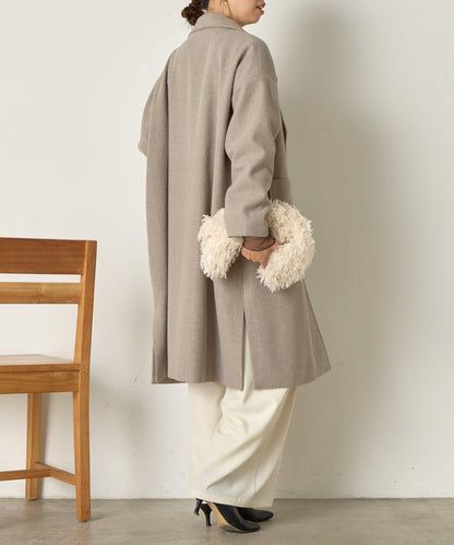 羊毛長款大衣
