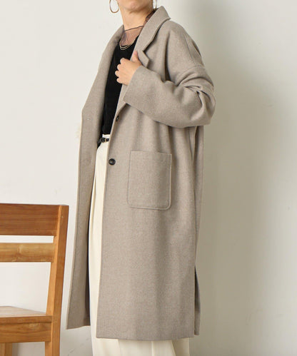羊毛長款大衣