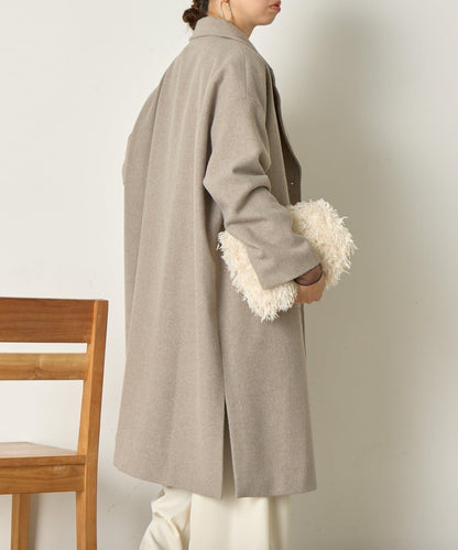 羊毛長款大衣