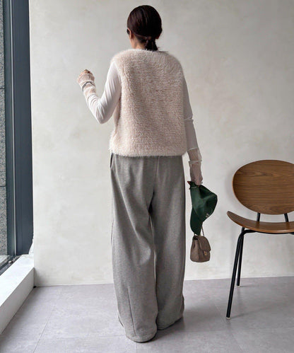 蕾絲網紗拼接透視T恤