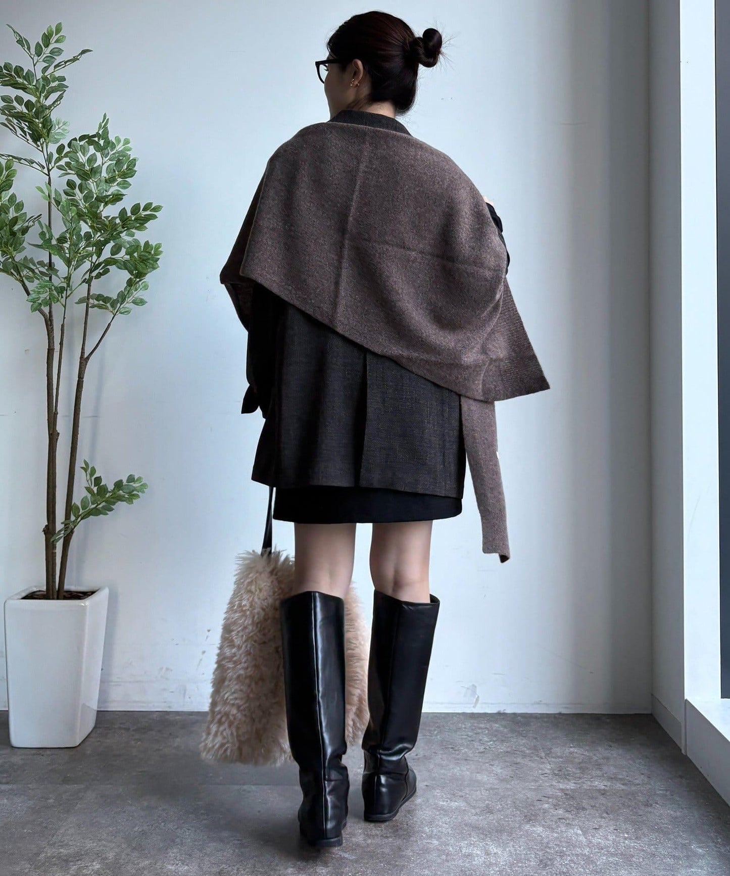 羊毛多功能圍巾