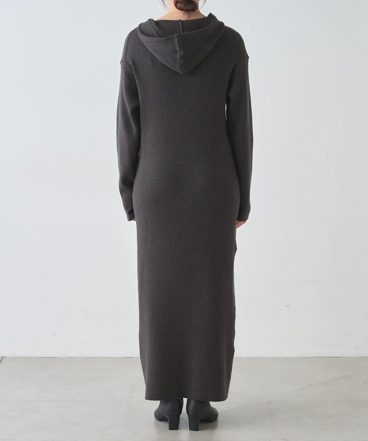 連帽拉鍊連衣裙