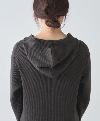 連帽拉鍊連衣裙