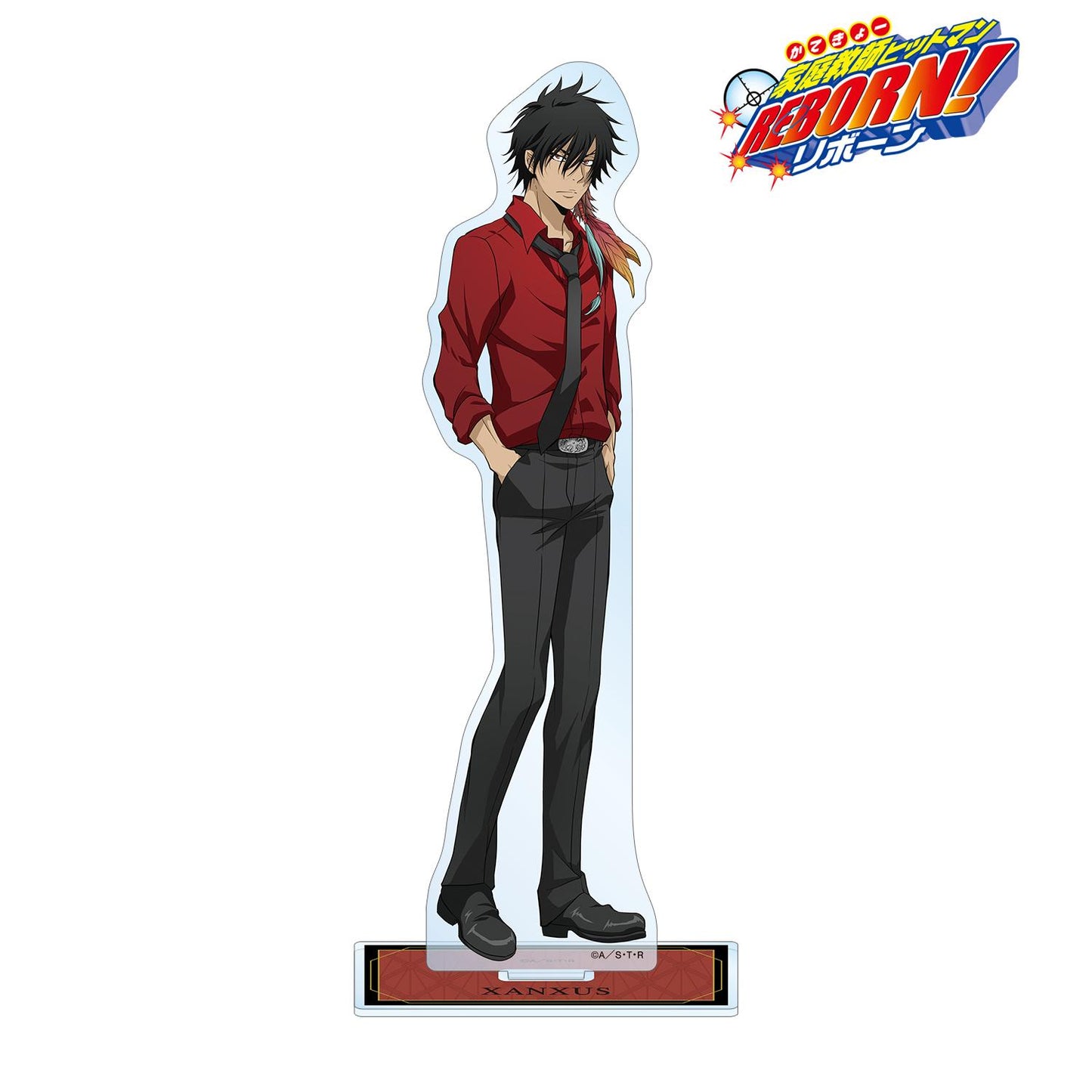 《家庭教師HITMAN REBORN!》_ 新繪插畫 XANXUS（10年後）彩色襯衫版 大號亞克力立牌