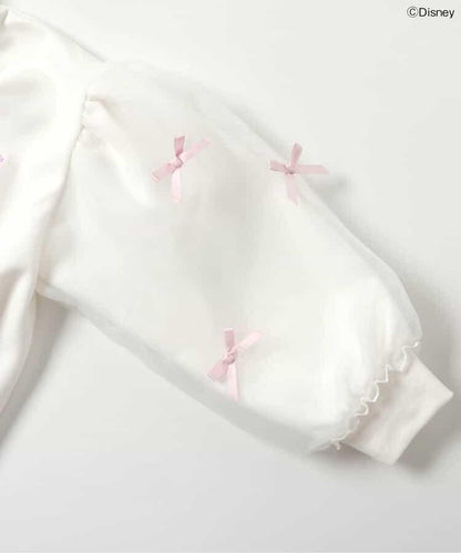 迪士尼 瑪麗貓蝴蝶結連帽衛衣