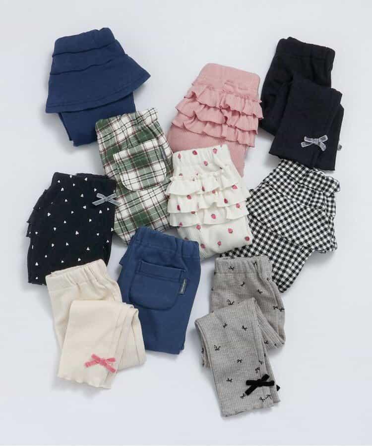 內襯搖粒絨/7天穿搭風格長褲 10分長度