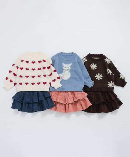 層疊半身裙帶內襯褲