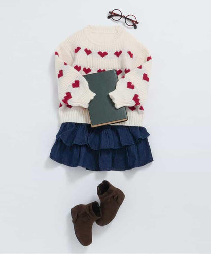 層疊半身裙帶內襯褲