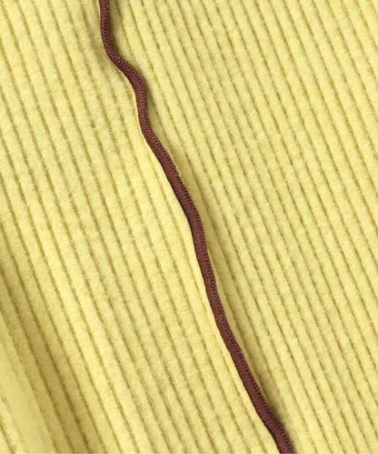 保暖荷葉邊喇叭打底褲 10分長度