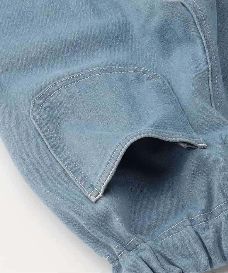 荷葉邊喇叭長褲 10分長度