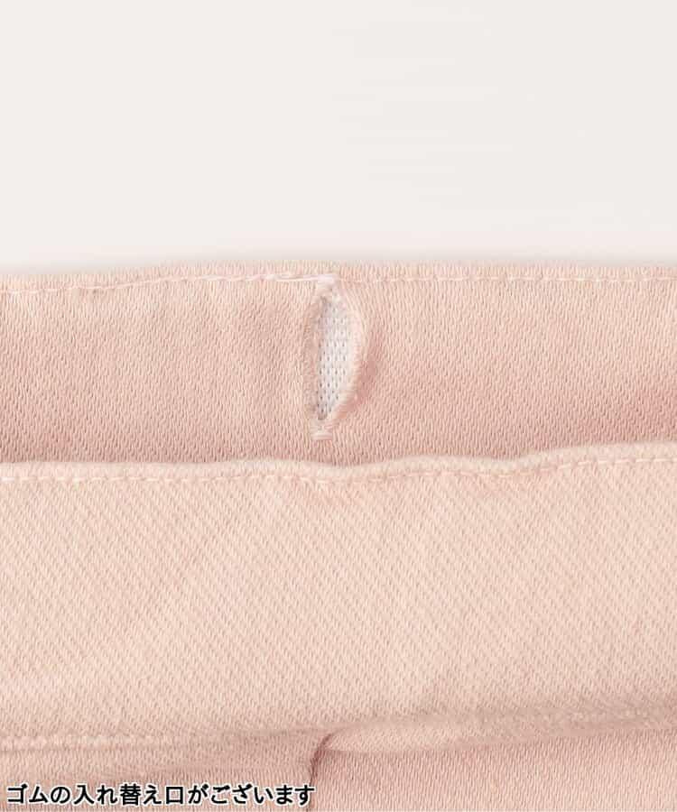 側邊蝴蝶結加絨喇叭褲 九分褲