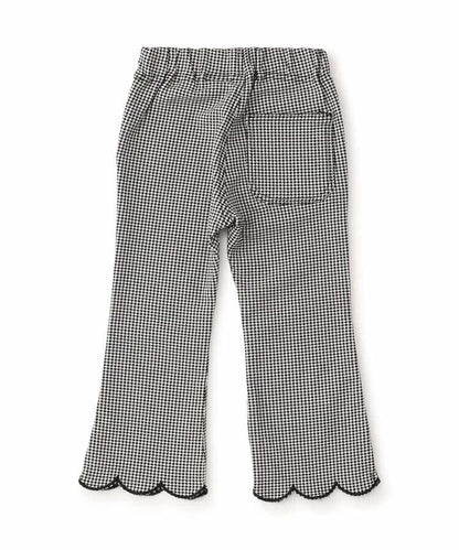 荷葉邊喇叭長褲 10分長度