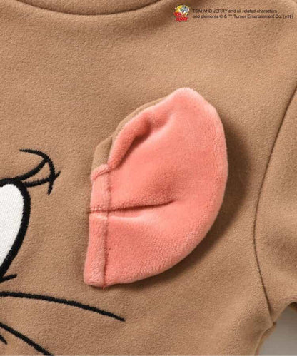 【リンク】湯姆與傑瑞 柔軟保暖連體衣