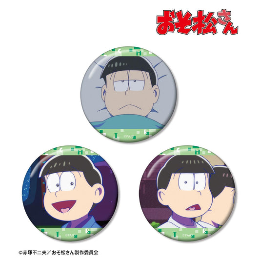 《阿松》Choromatsu 場景寫實徽章3個套裝
