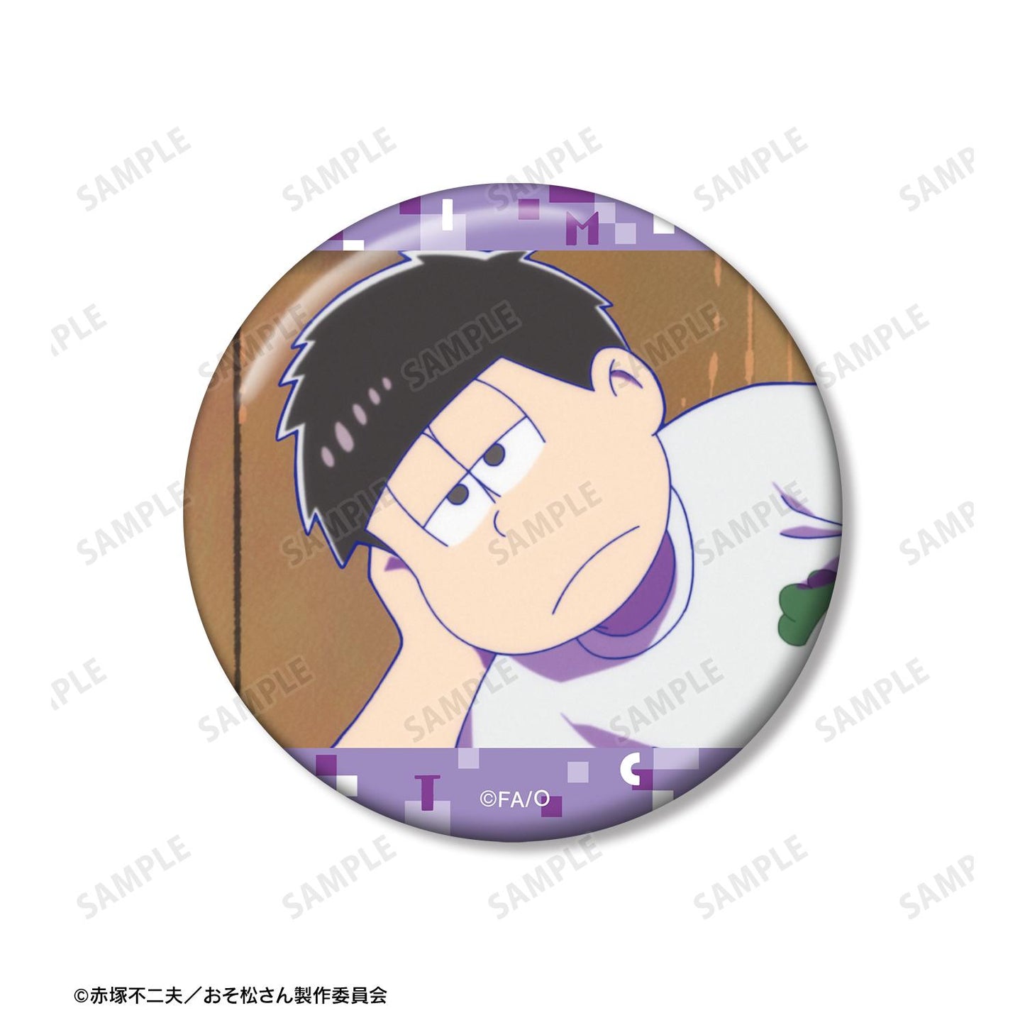 《阿松》一鬆 場景繪製徽章3個套裝