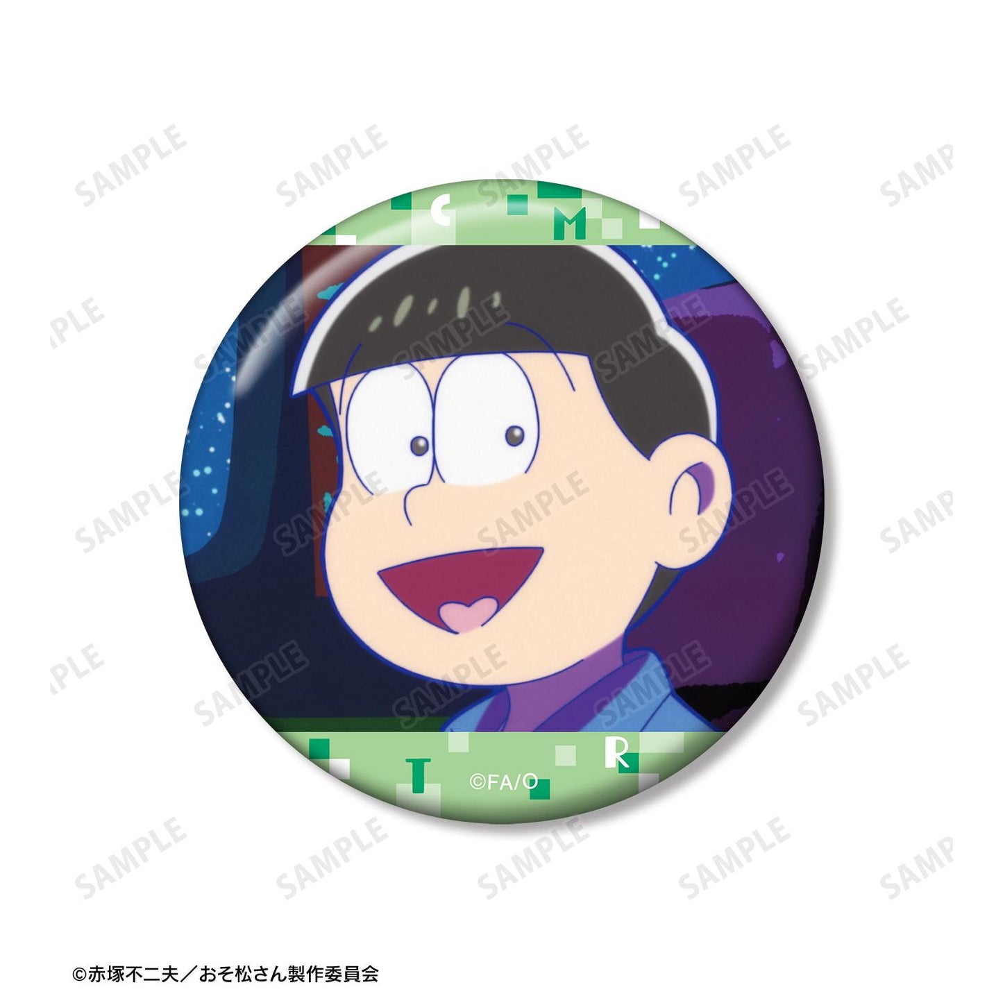 《阿松》Choromatsu 場景寫實徽章3個套裝