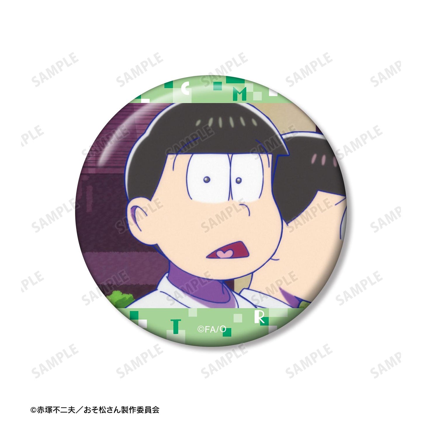 《阿松》Choromatsu 場景寫實徽章3個套裝