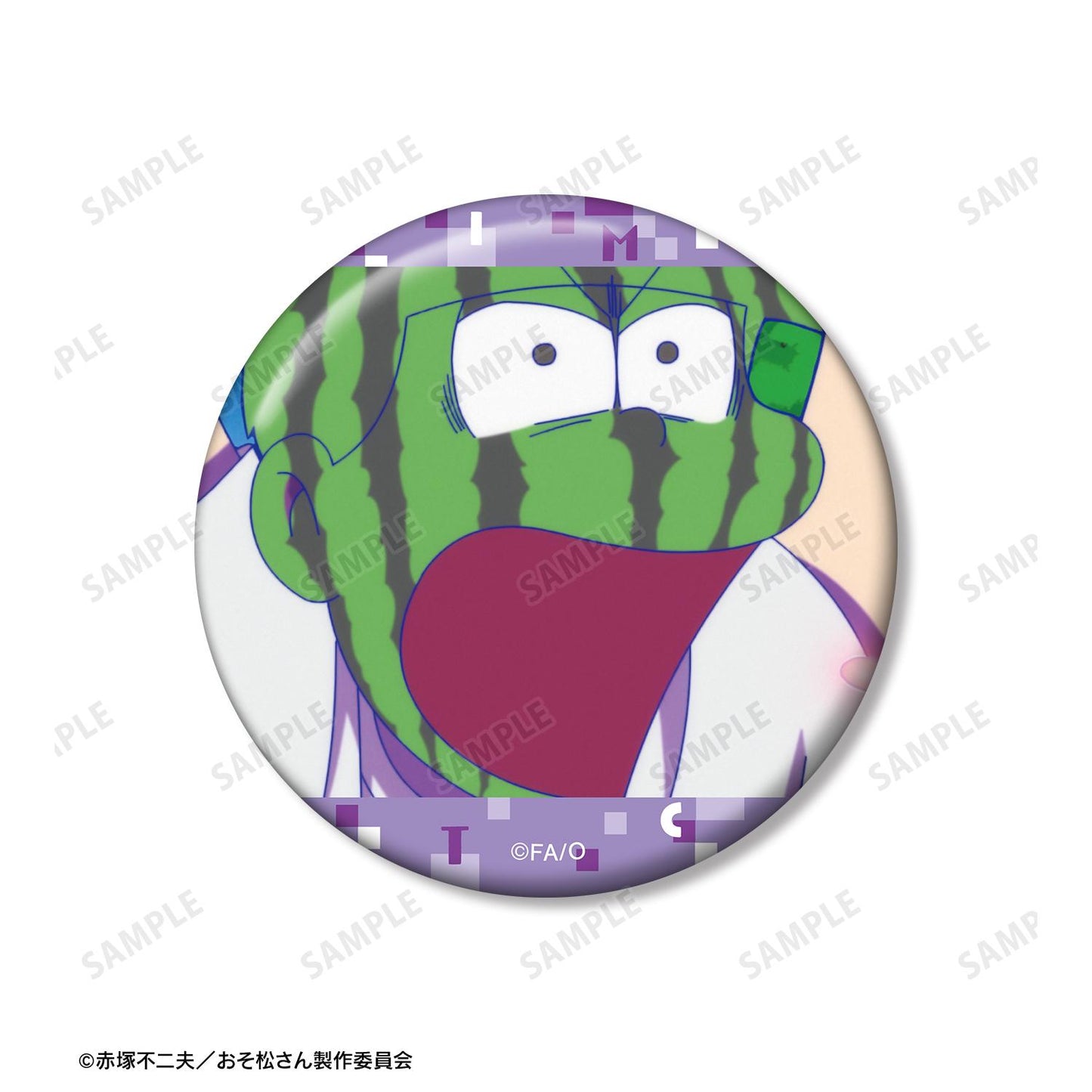 《阿松》一鬆 場景繪製徽章3個套裝