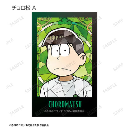 《阿松》 隨機Aure玻璃插畫卡（單品/全套BOX）【BOX/12個裝】