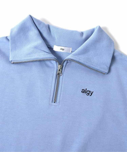 半拉鍊愛心寬鬆衛衣