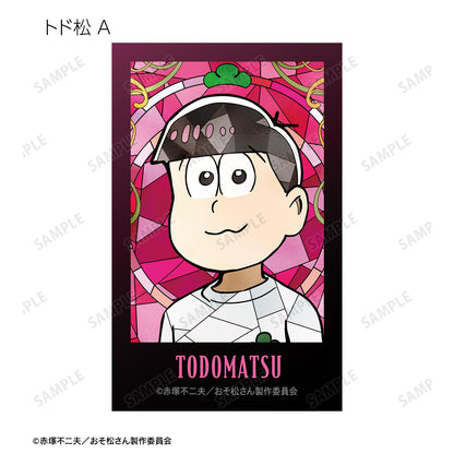 《阿松》 隨機Aure玻璃插畫卡（單品/全套BOX）【BOX/12個裝】