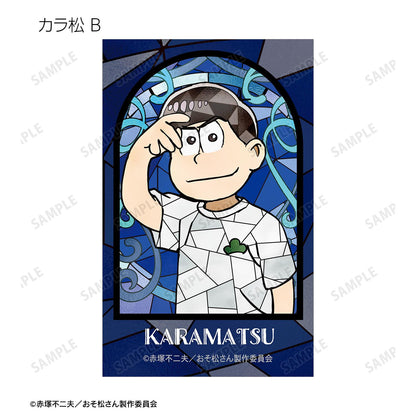 《阿松》 隨機Aure玻璃插畫卡（單品/全套BOX）【BOX/12個裝】