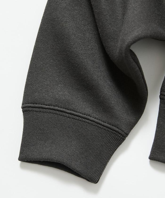 寬鬆版型前印花圓領衛衣 / CAT Portrait