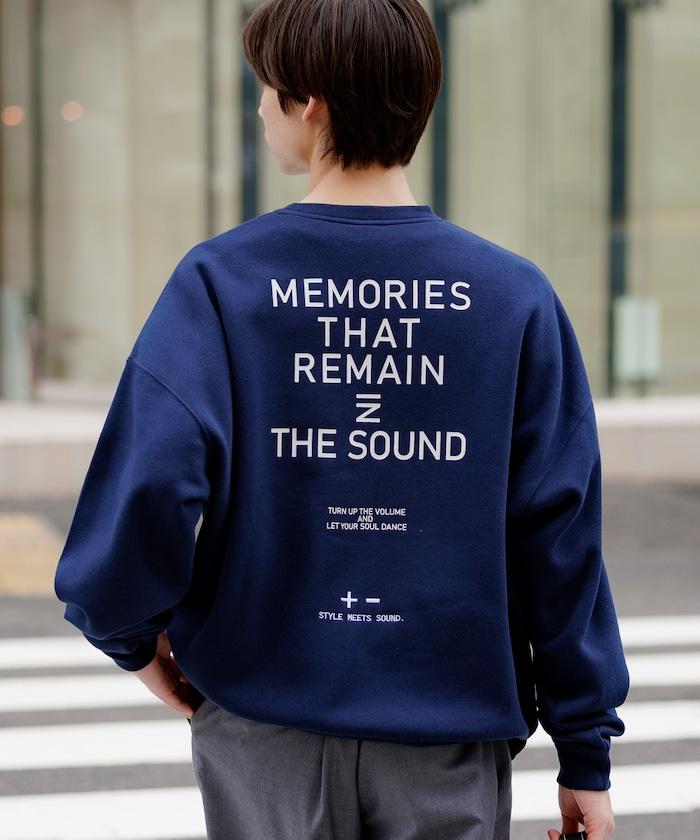 寬鬆版型 單點刺繡 後背印花 下襬抽繩 圓領衛衣