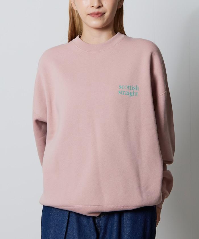 寬鬆版型背面印花圓領衛衣 / Look Back CAT