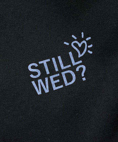 寬鬆版型背部印花圓領衛衣 / STILL WED