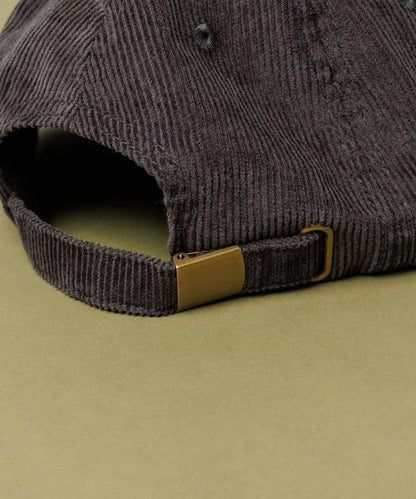 毛氈字母繡燈芯絨棒球帽