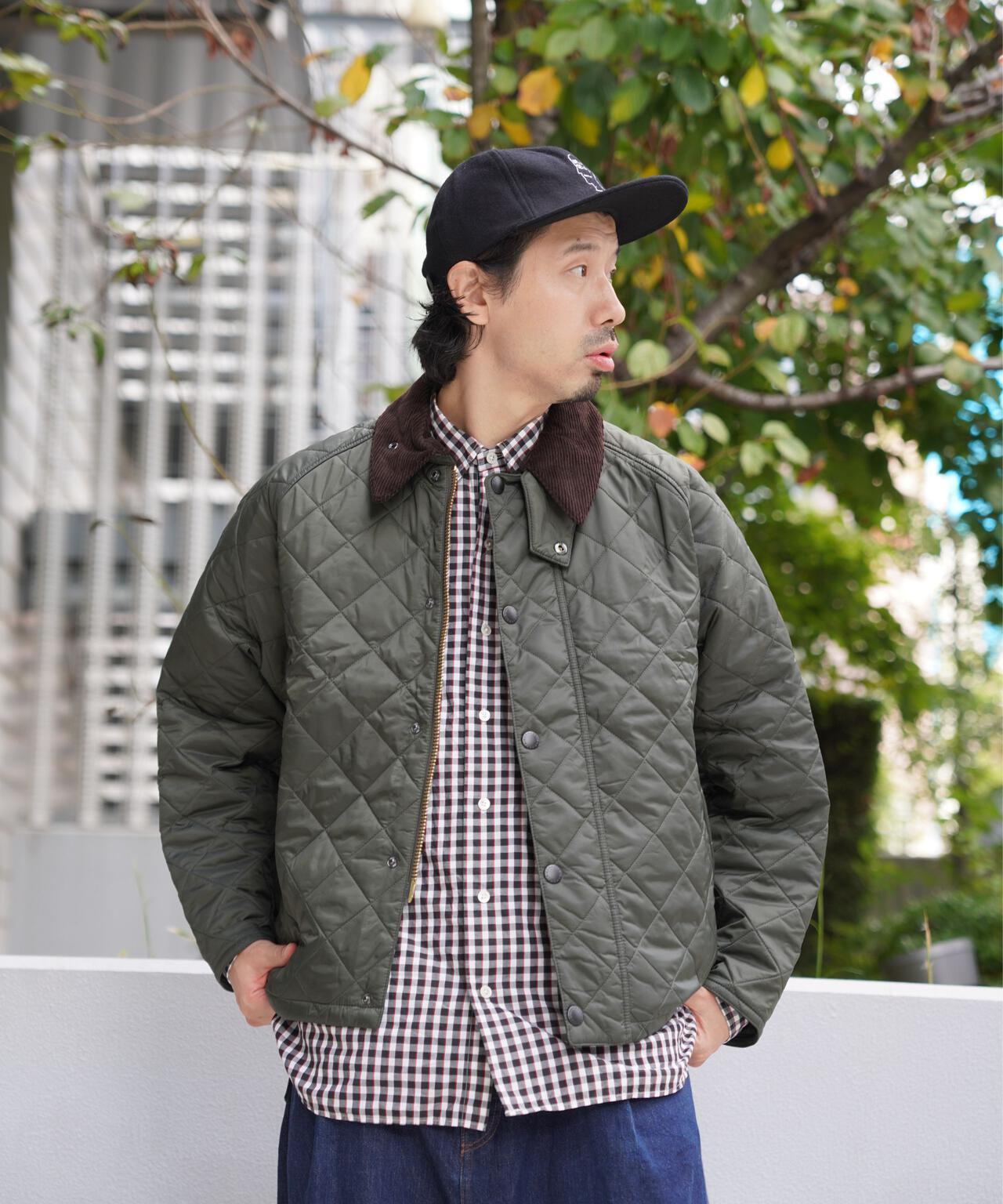 Barbour TRANSPORT菱格絎縫夾克 MQU1796