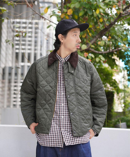 Barbour TRANSPORT菱格絎縫夾克 MQU1796