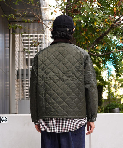 Barbour TRANSPORT菱格絎縫夾克 MQU1796