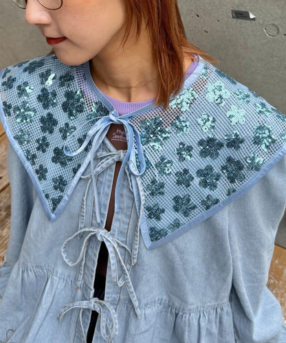 【CIAOPANIC TYPY】H.S亮片裝飾領