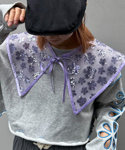 【CIAOPANIC TYPY】H.S亮片裝飾領