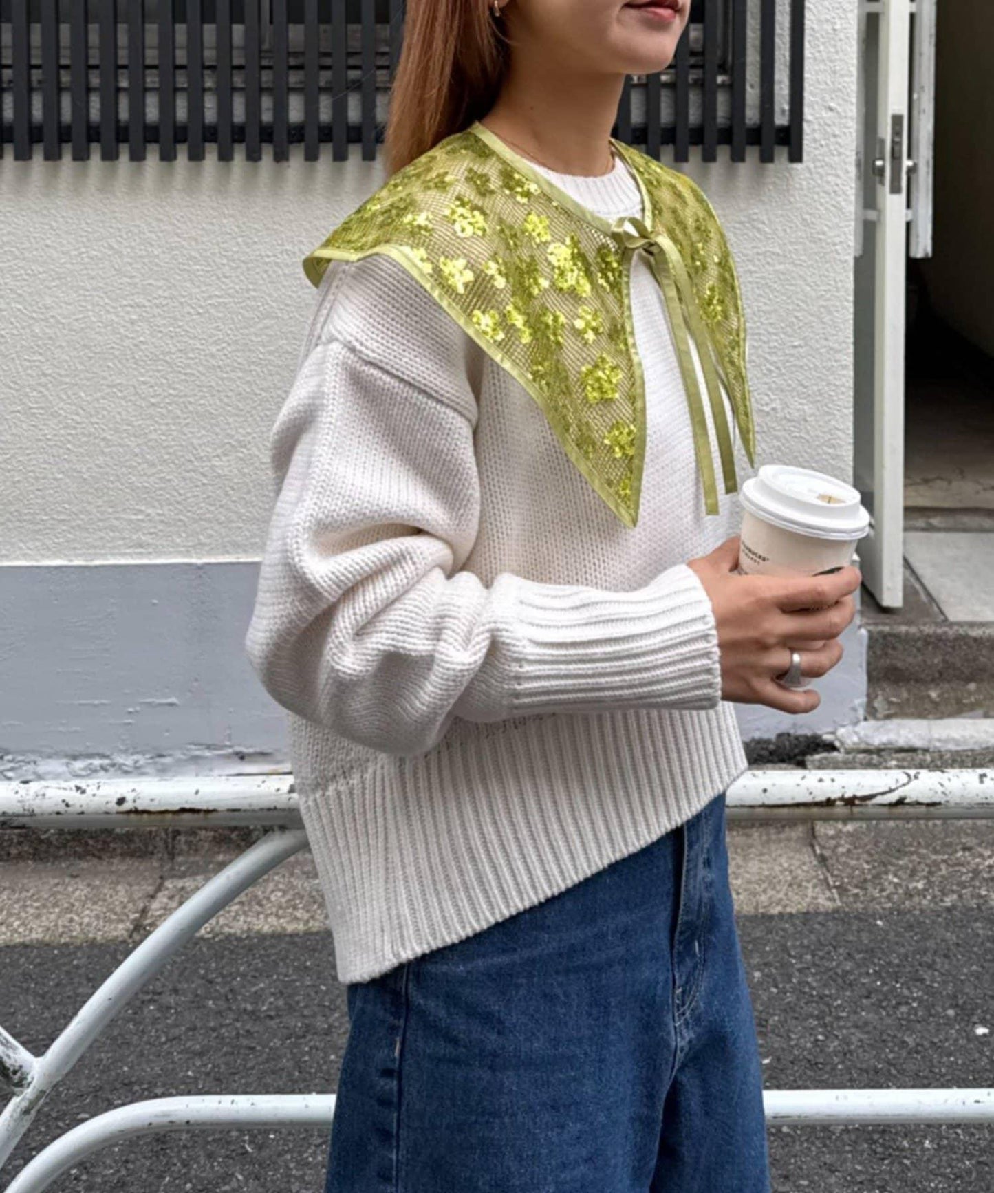 【CIAOPANIC TYPY】H.S亮片裝飾領