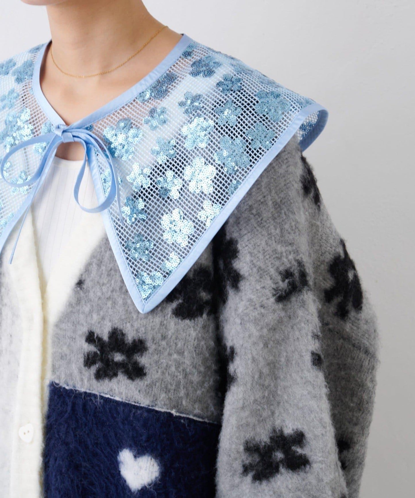 【CIAOPANIC TYPY】H.S亮片裝飾領