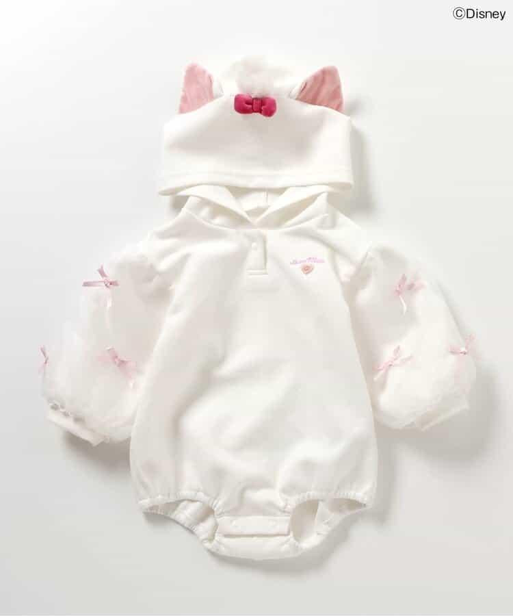 迪士尼 瑪麗貓蝴蝶結連體衣